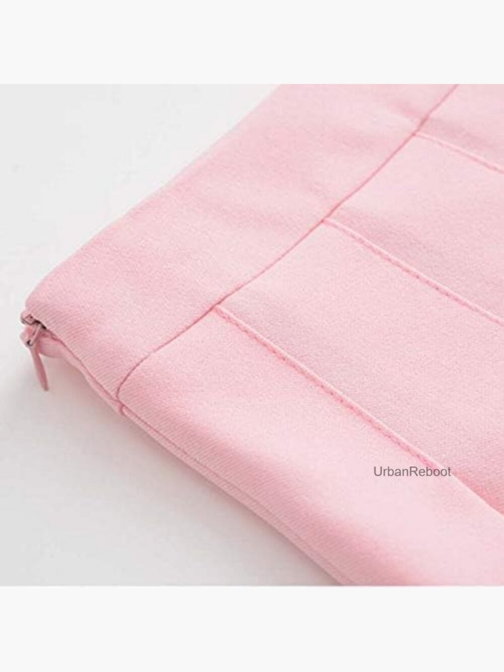 High Waist A-Line Pleated Mini Skirt with Lined Shorts - Picture 4 of 6